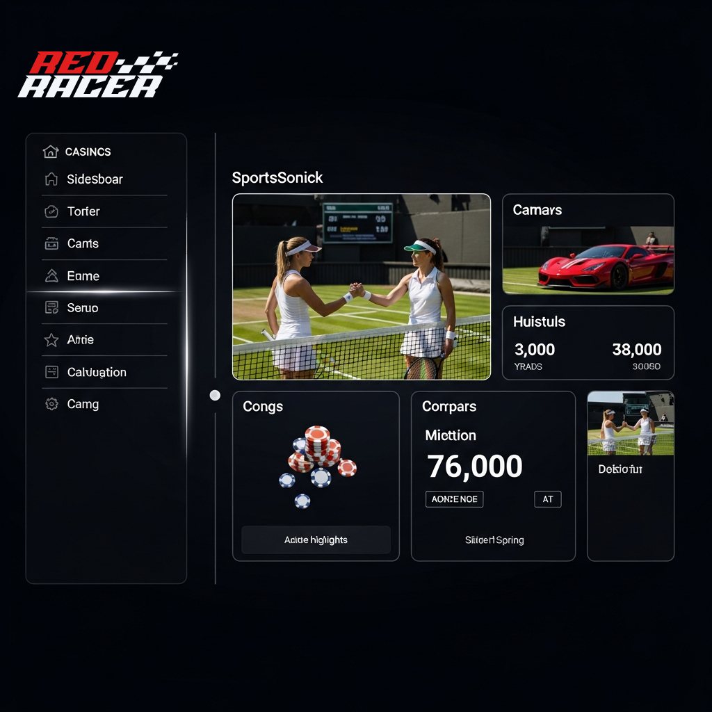 Full portfolio of games on Redracer mobile